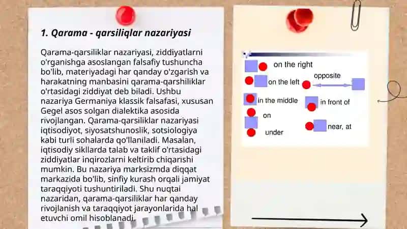 Qarama - qarsiliqlar nazariyasi 3