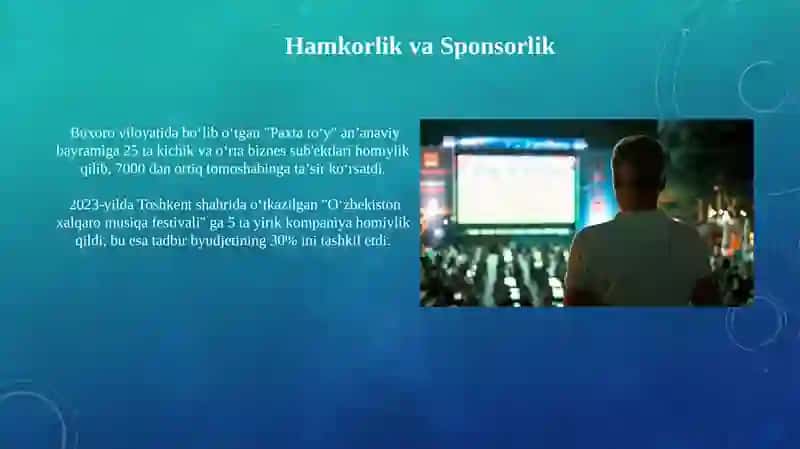 Ommaviy tadbirlarning marketing dasturi 3