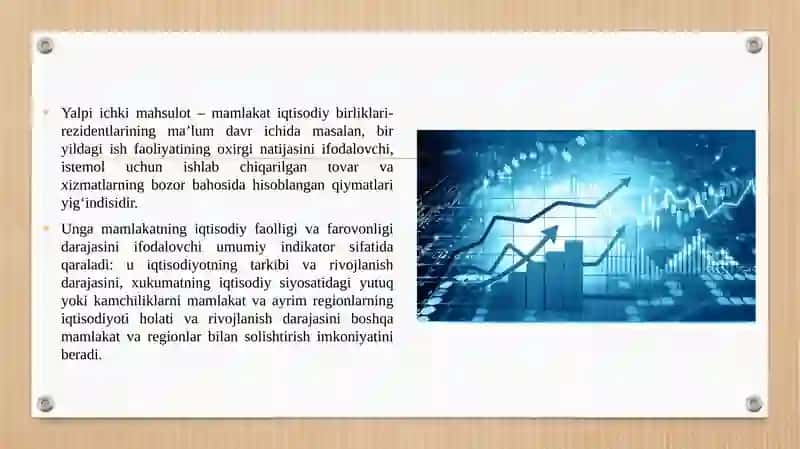 Yalpi ichki mahsulot statistikasi 3