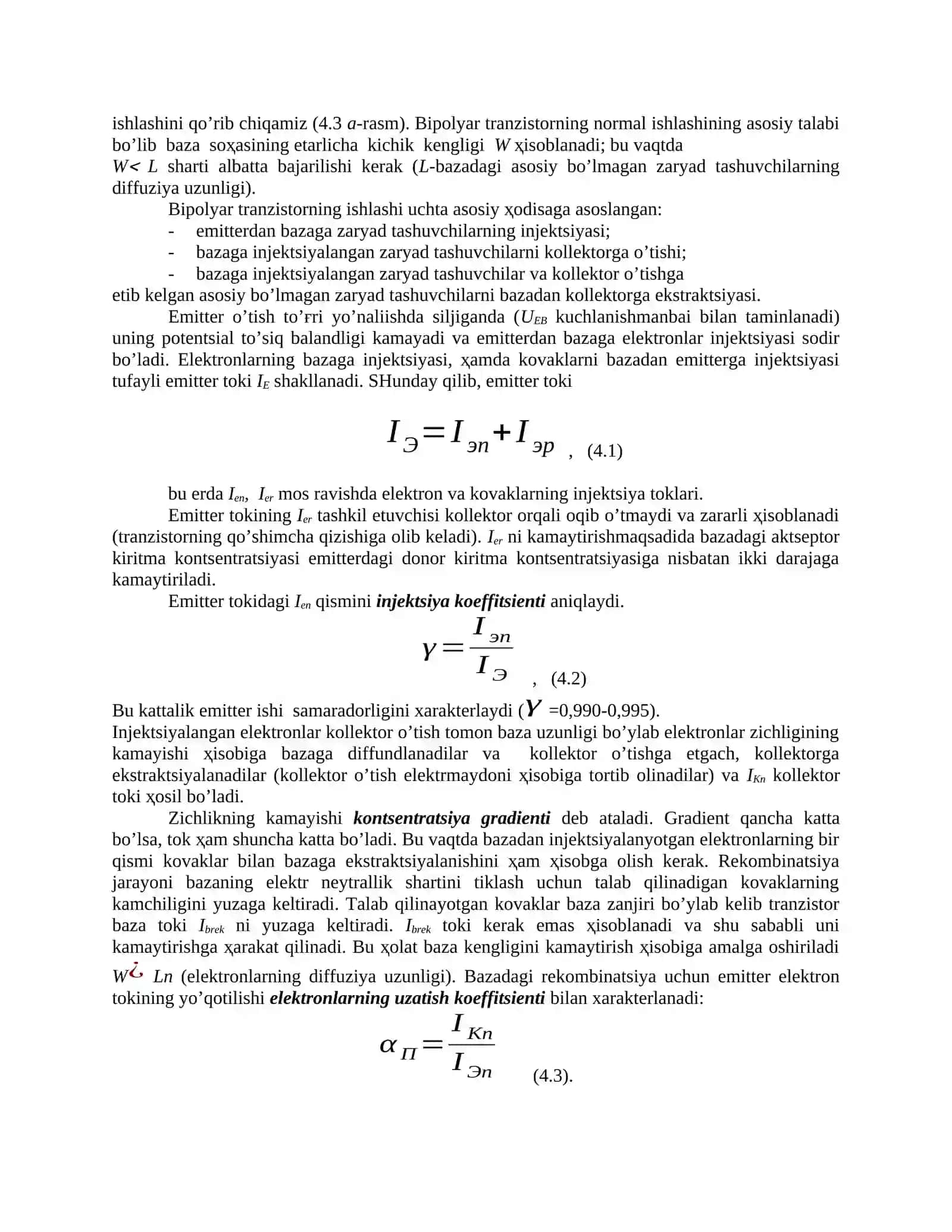 BIPOLYAR TRANZISTORLAR 3