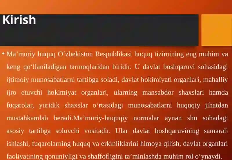 Ma’muriy-huquqiy norma 3