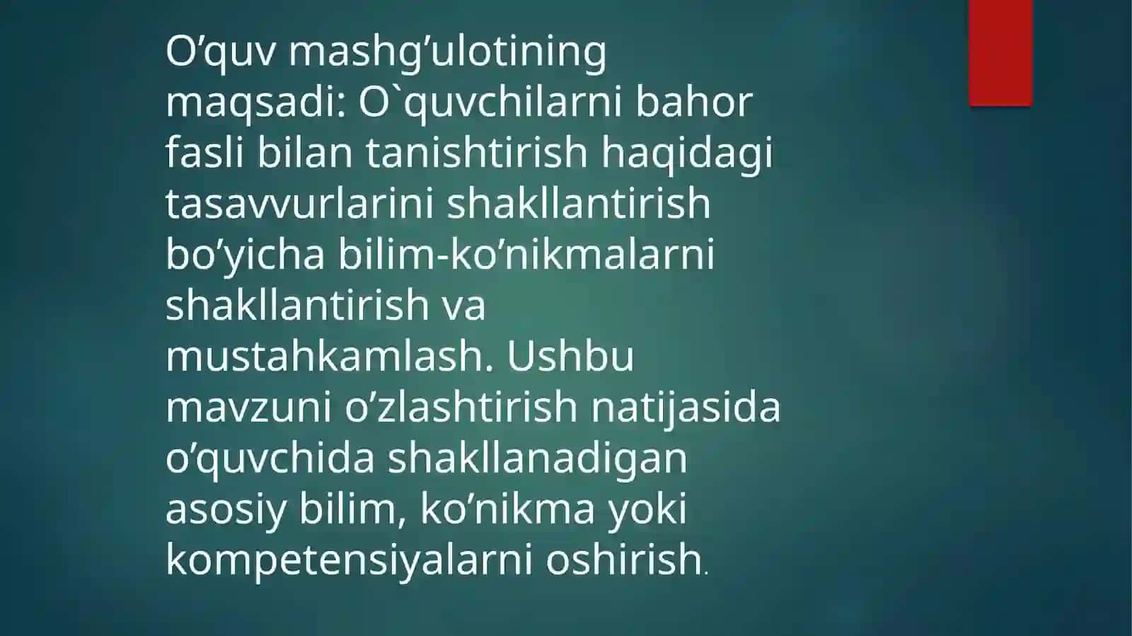 Bahor daraxtlarini O'qtish 3