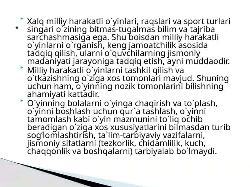 Milliy harakatli o`yinlarni o`qitish metodikasi 3