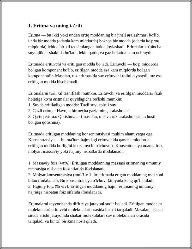 ERITMALAR VA ULARNING UMUMIY XOSSALARI 3