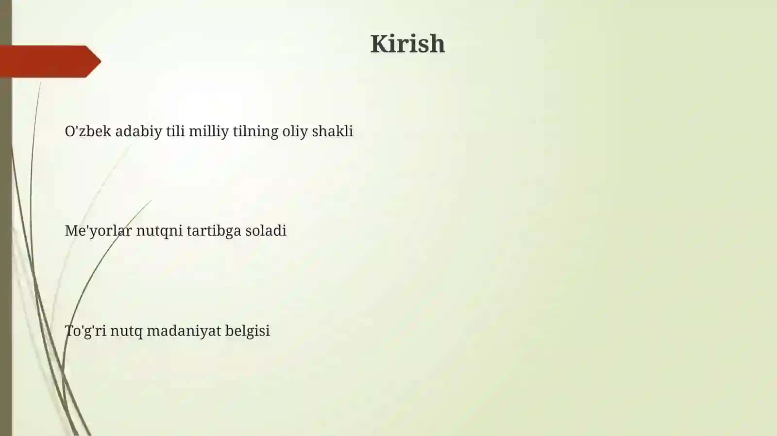O'zbek adabiy tili me'yorlari 3