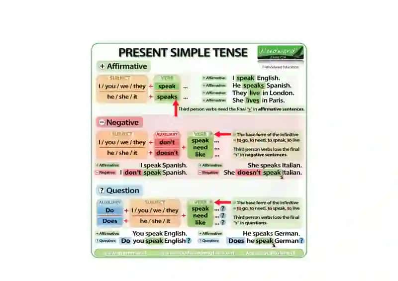 Present simple 3