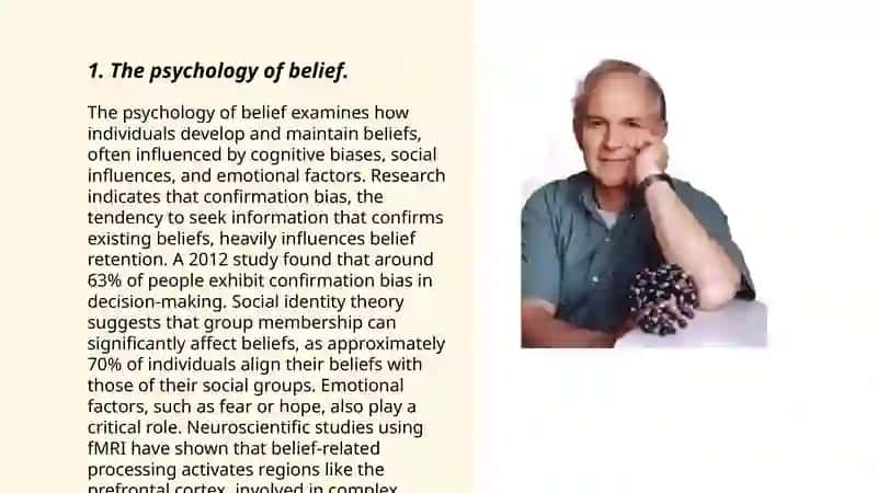 Belief and opinions 3