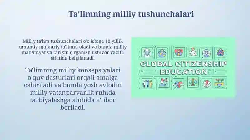 Milliy va jahon tarbiya konsepsiyalari 3