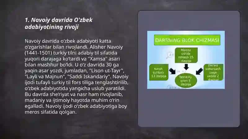 Navoiy davrida O'zbek adabiyotining rivoji 3