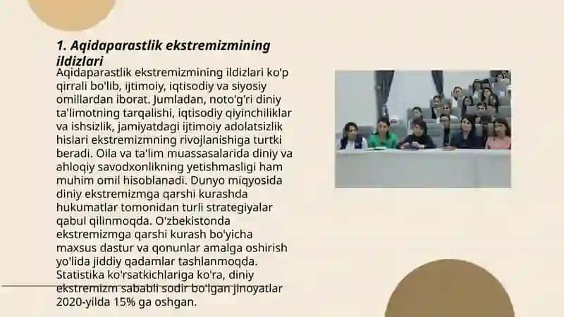 Aqidaparastlik ekstremizm va terrorizm 3