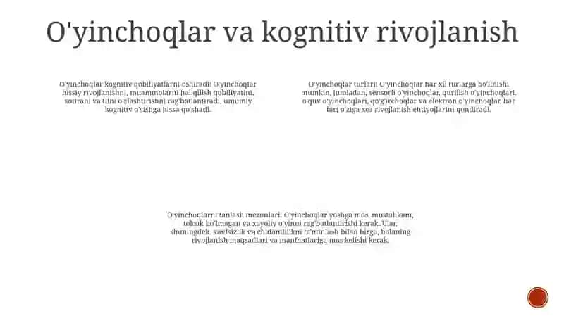 Bola Tarbiyasida O‘Yinchoqning Ahamiyati 3