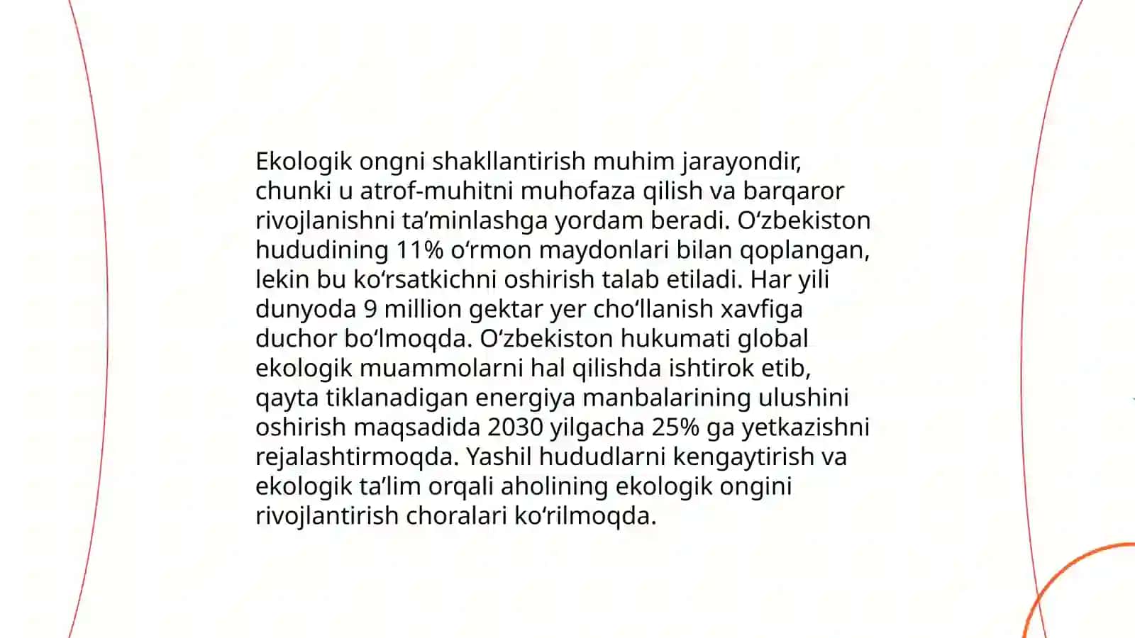 Diqqatga ekologik yondashuv 3