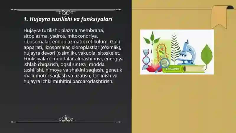 Biologiya 3