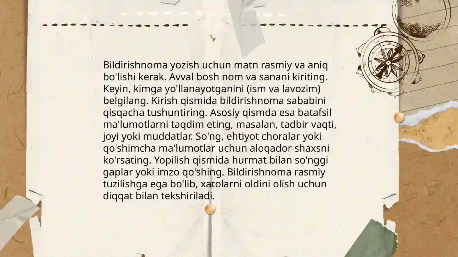Tushuntirish xati yozish dalolatnoma 3