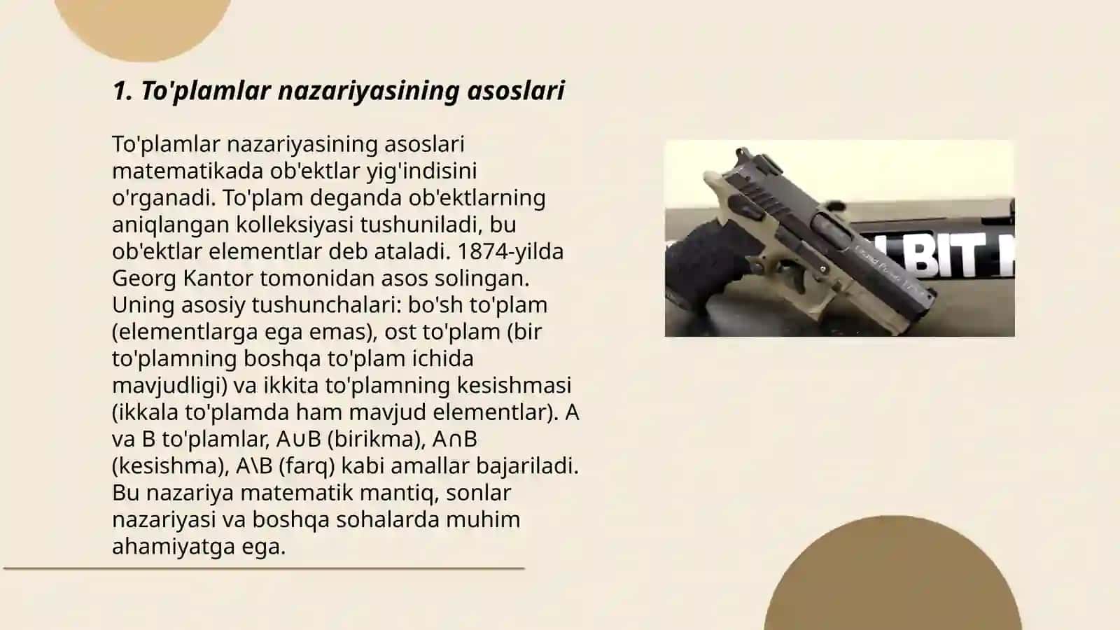 To'plamlar nazariyasi 3