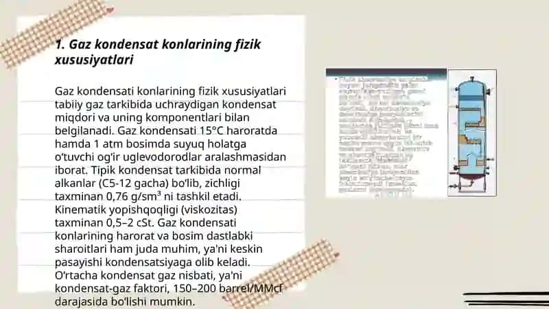 Gaz kondensat konlarining fizik xususiyatlari 3