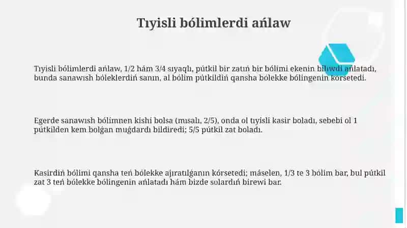 6-klass Duris bolshekti duris bolshekke boliw 3