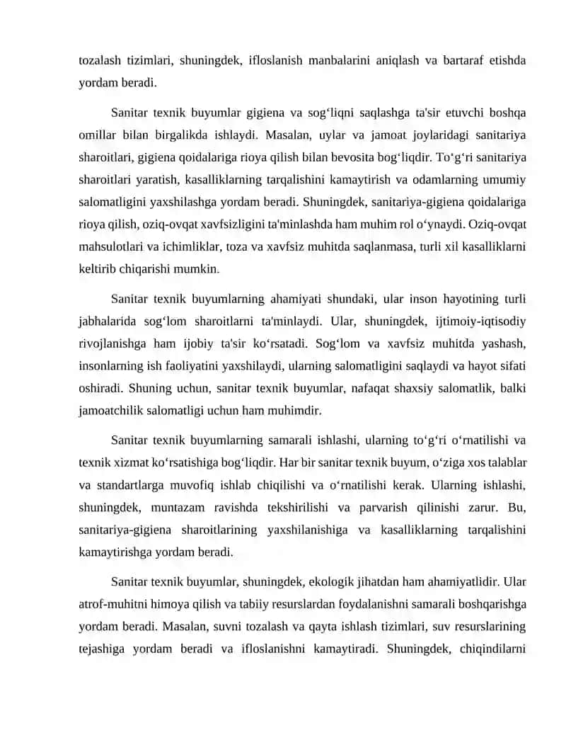 Sanitar texnik buyumlar 3
