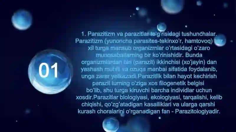Parazitizm va parazitlar 3