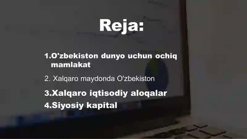 O'zbekistonning xalqaro munosabatlari​ 3
