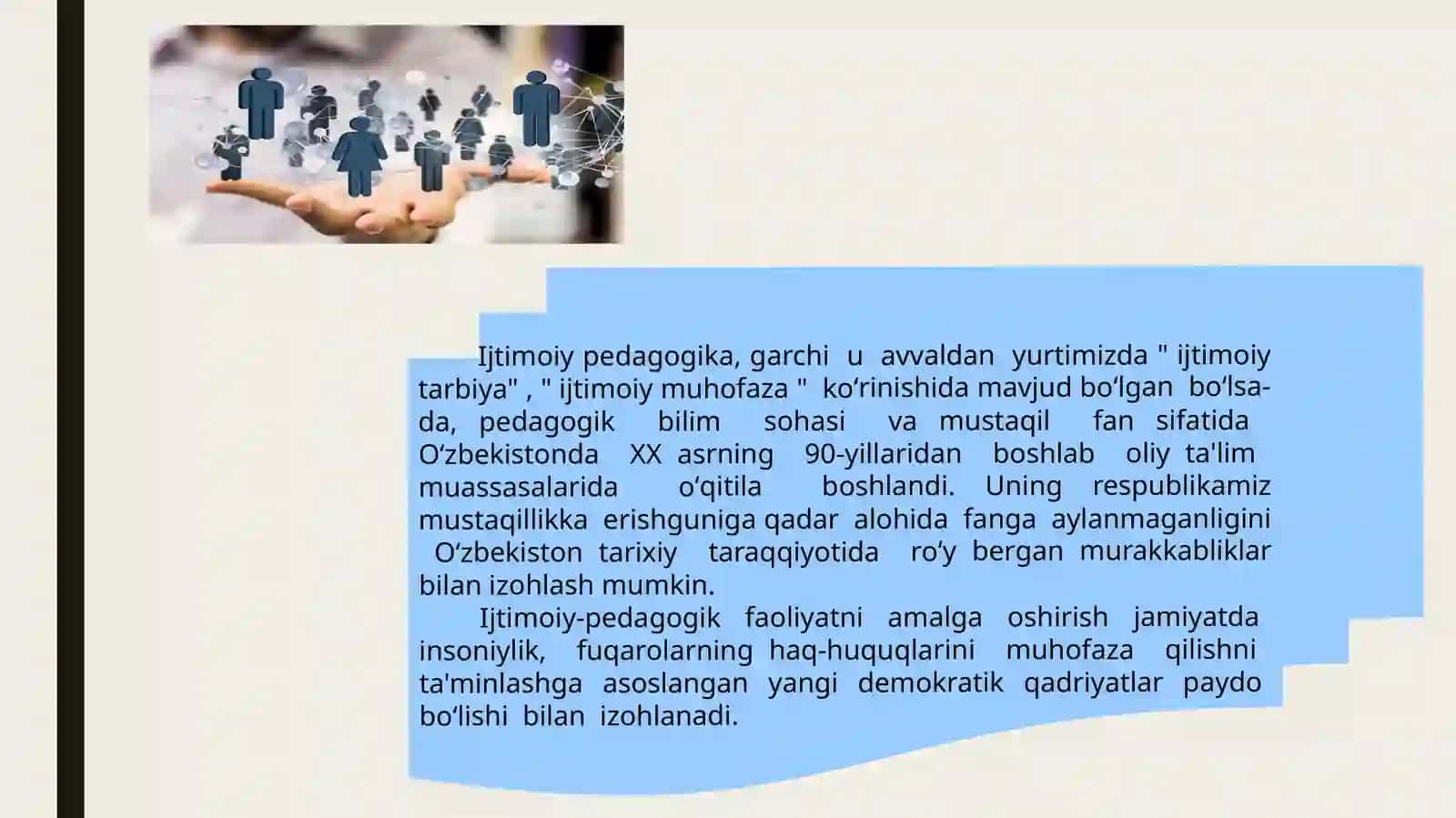 O‘zbekistonda  ijtimoiy  pedagogikaning  rivojlanishi 3