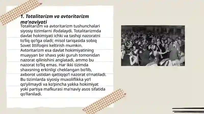 Totalitar Avtoritar mafkuralar mohiyati va vujudga kelish sabablari 3