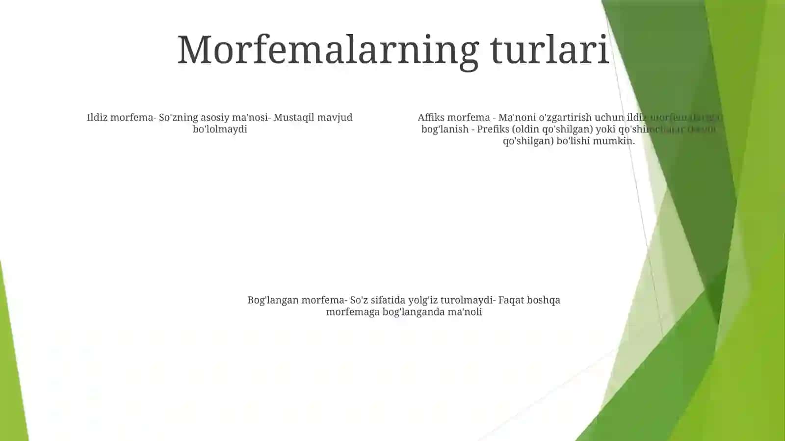 Morfema Va Morfemika Haqida Ma'Lumot 3