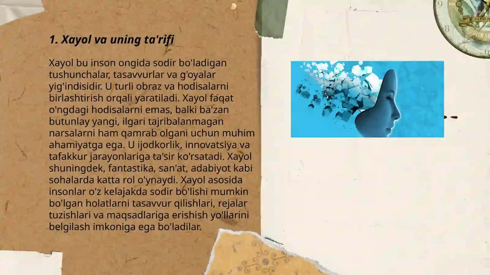 Xayol haqida tushuncha 3