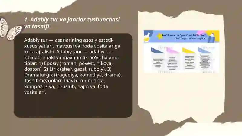 Adabiy tur va janrlar 3