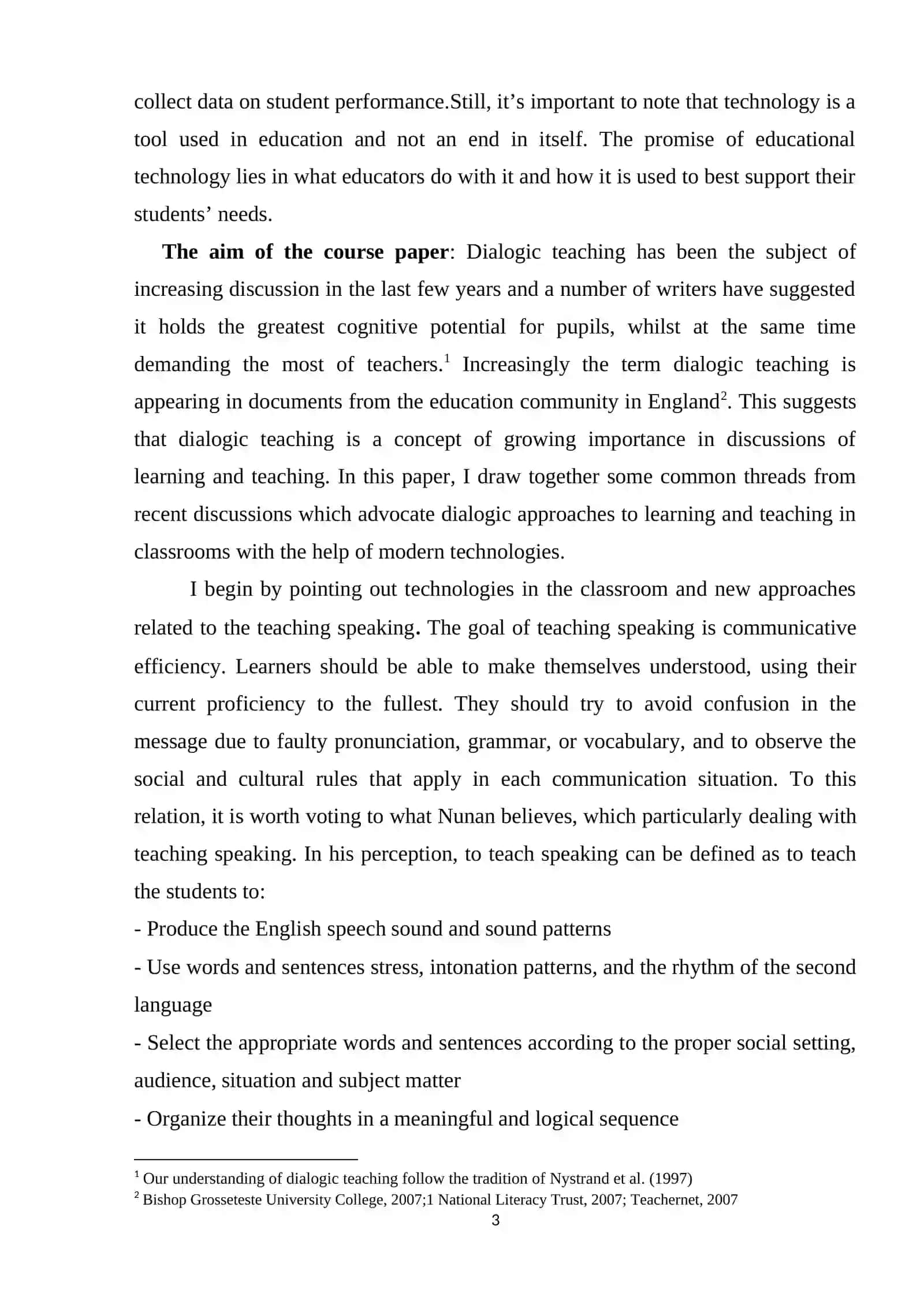 THE ROLE OF EDUCATIONAL TECHNOLOGIES IN DEVELOPING A DIALOGIC SPEECH OF GENERAL SCHOOL PUPILS 3