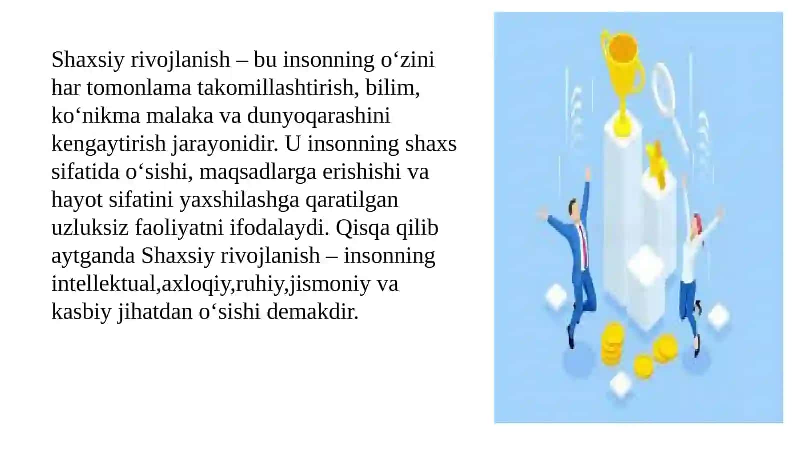 Shaxsiy rivojlanish uchun ko'rsatmalar 3