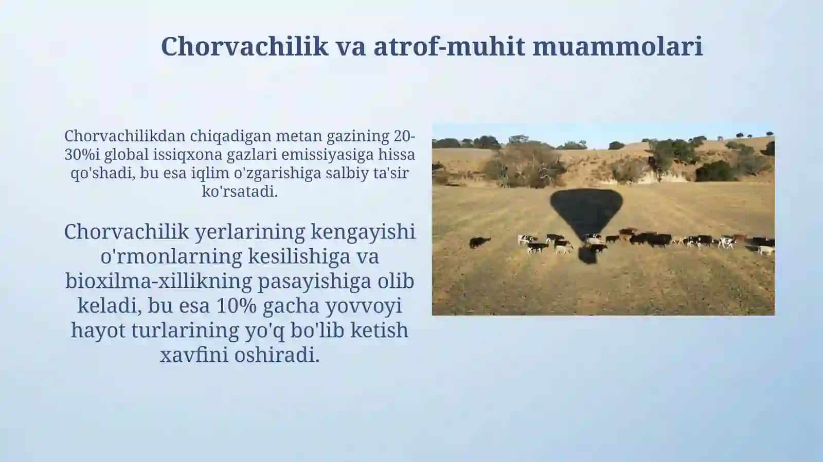Jahon Chorvachilik Sektorlarining Geografiyasi 3
