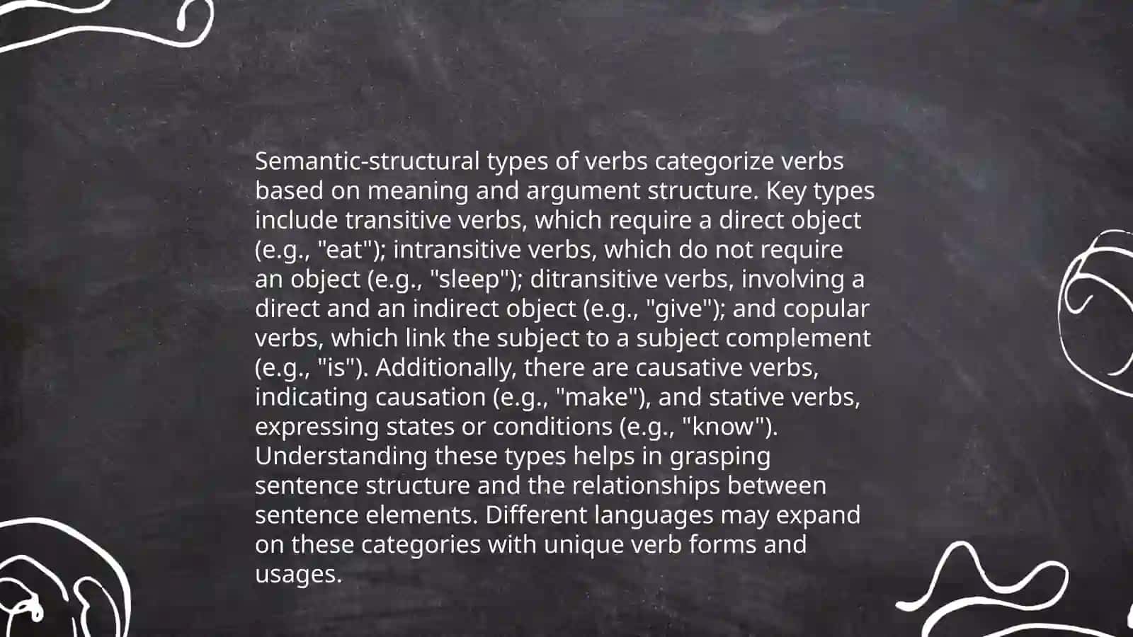 Grammatik xususiyatlari: fe'l va raqamlar va ularning ma'no-tuzilma turlari 3