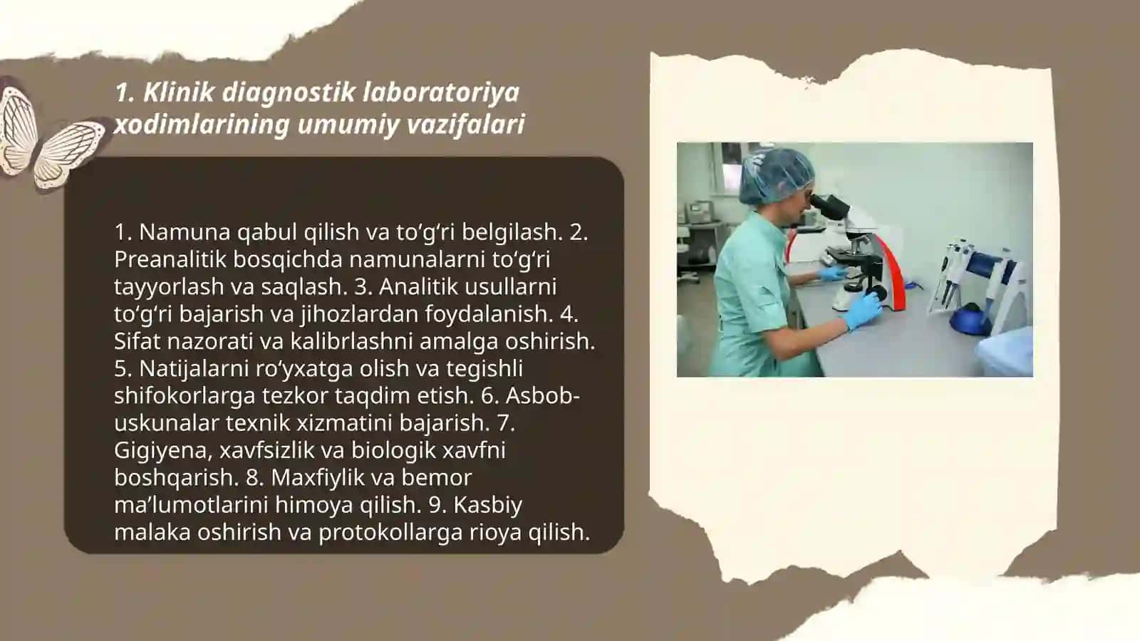 Klinik diagnostik laboratoriya xodimlari va ularning vazifalari 3