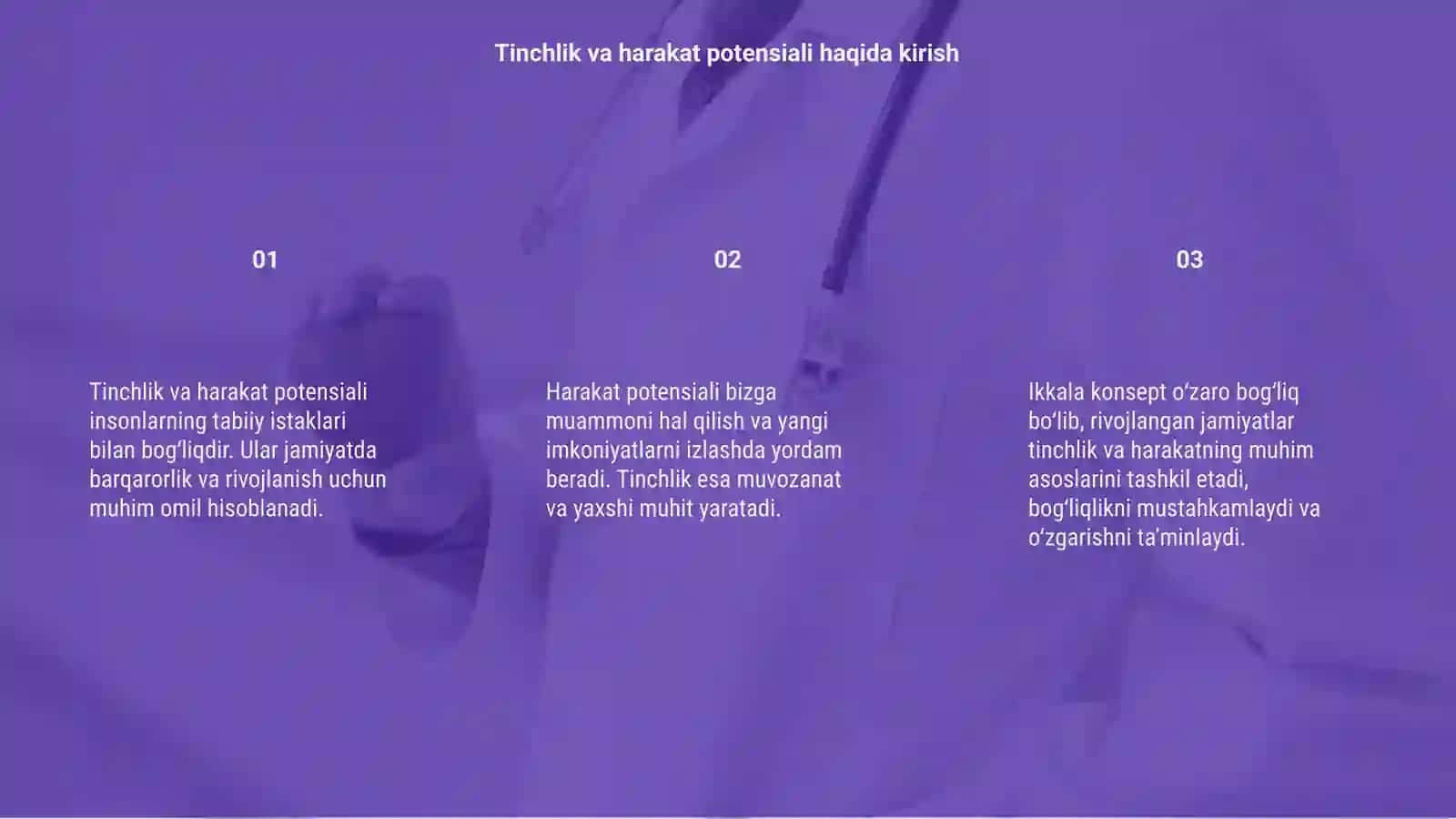 Tinchlik va harakat potensiali 3