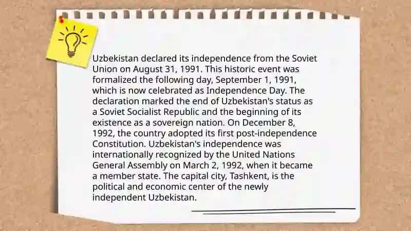 Independent Uzbekistan 3