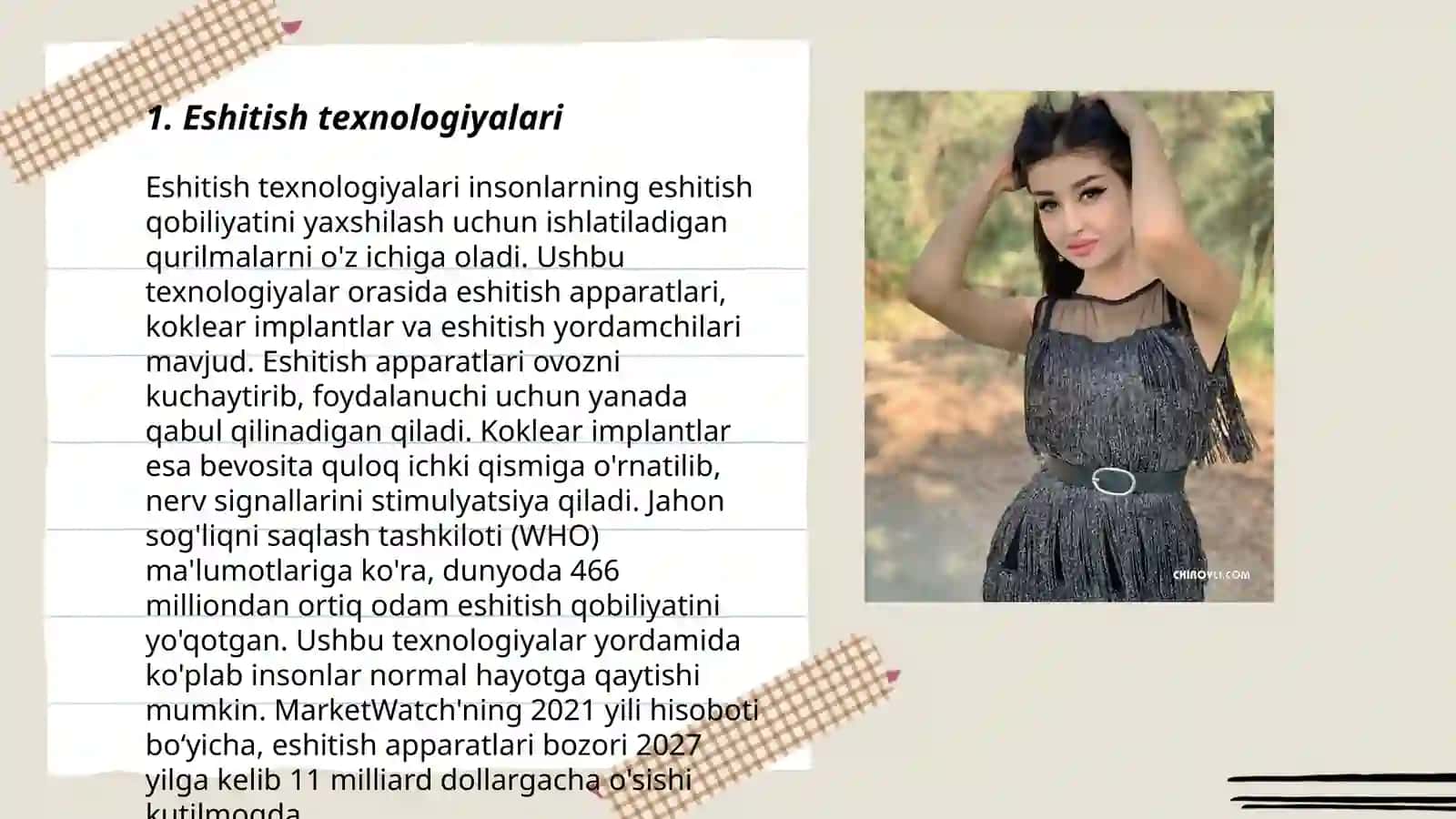 Eshitish texnologiyalari 3