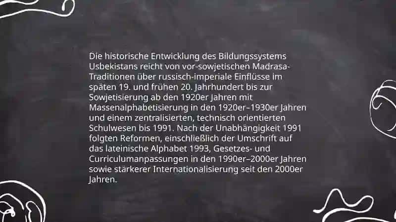 Bildungssystem von Usbekistan 3
