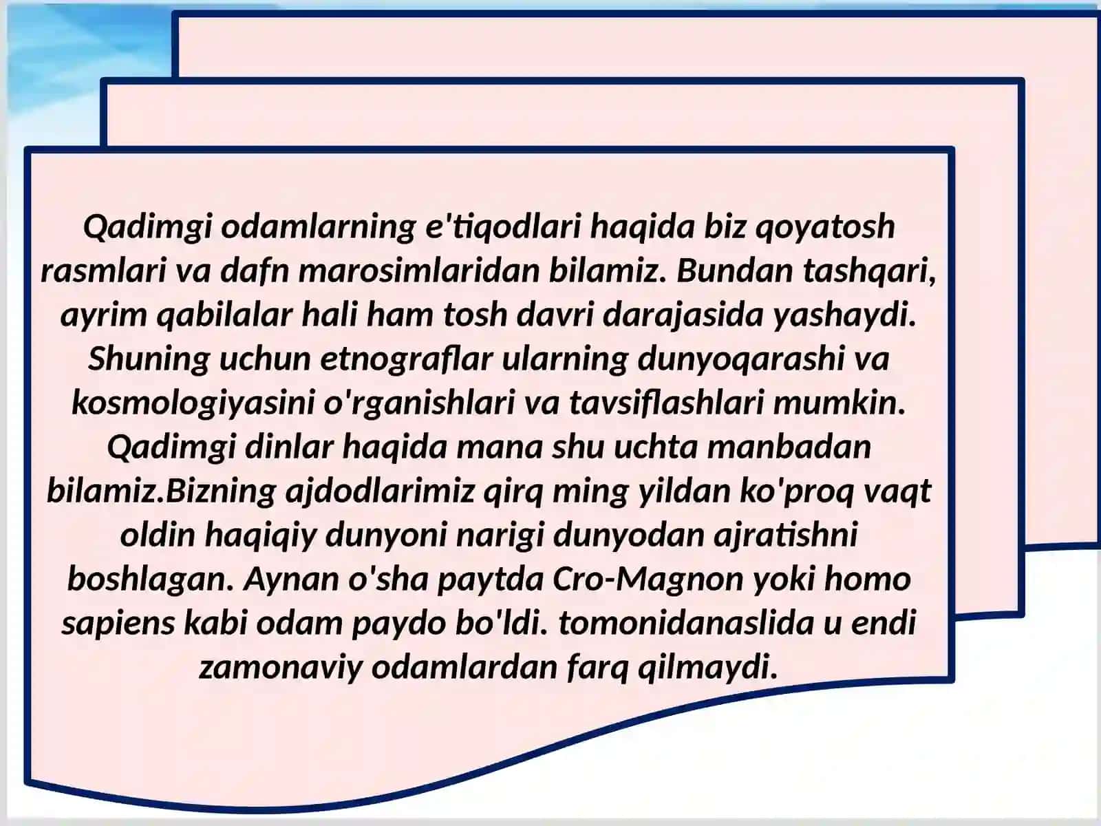 Qadimgi dinlarning axloq tarbiyasidagi roli 3