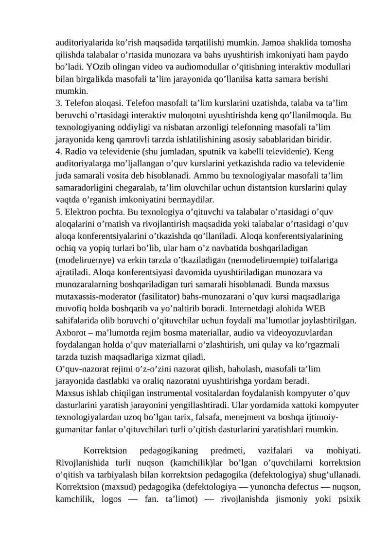 Elektron pedagogika asoslari 3