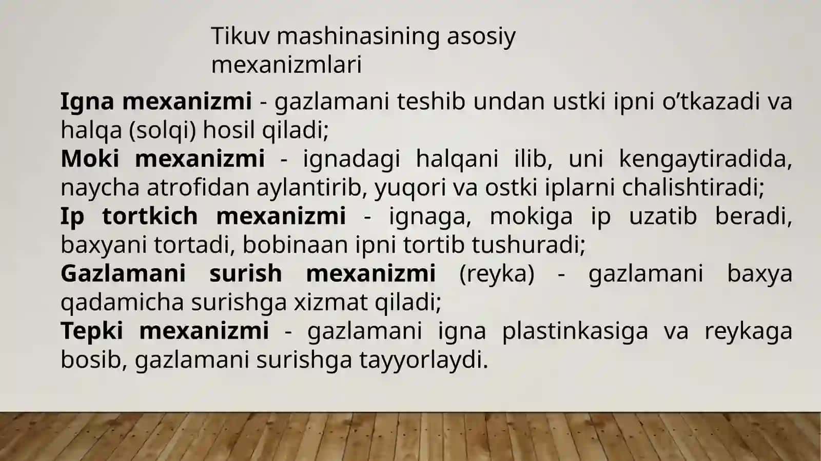 Kengimkoniyatli tikuvmashinalarini ignamexanizmlari 3