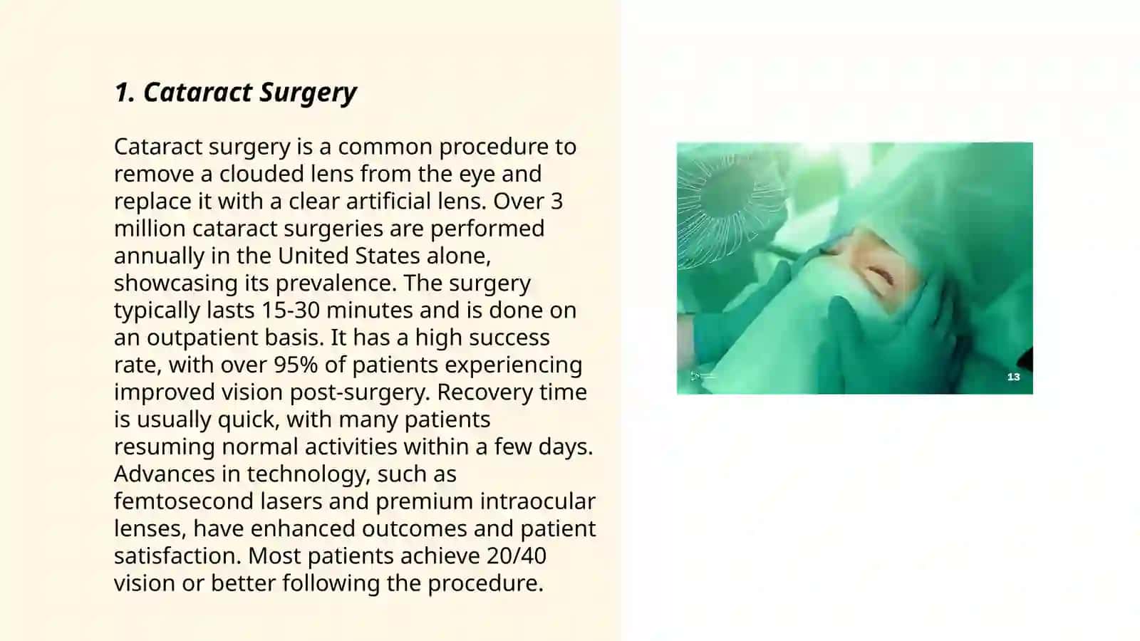 Eye surgery 3