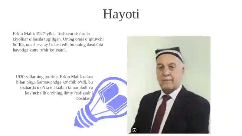 Erkin Malikning hayoti va ijodi 3