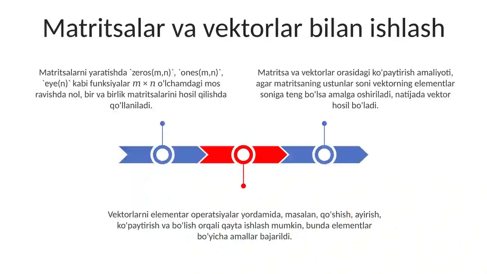 Matlab tizimida dasturlash asoslari 3