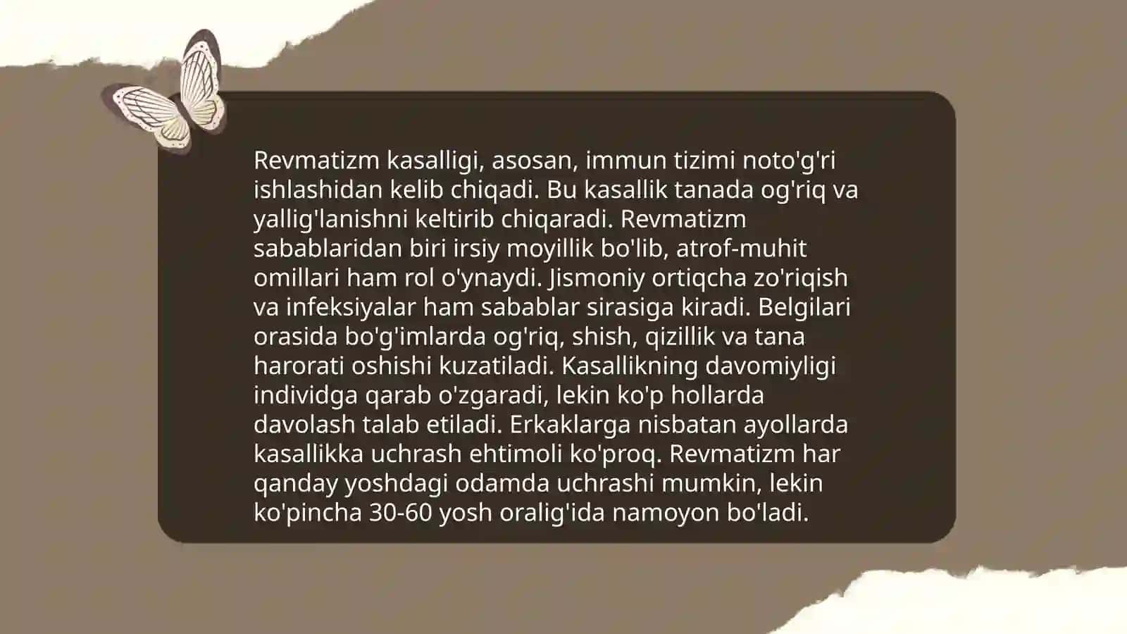 Revmatizm 3