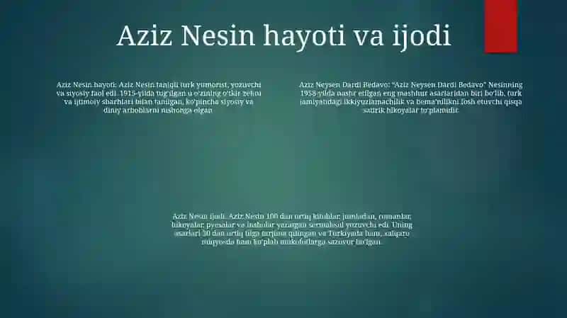 Aziz Neysen Dardi Bedavo 3