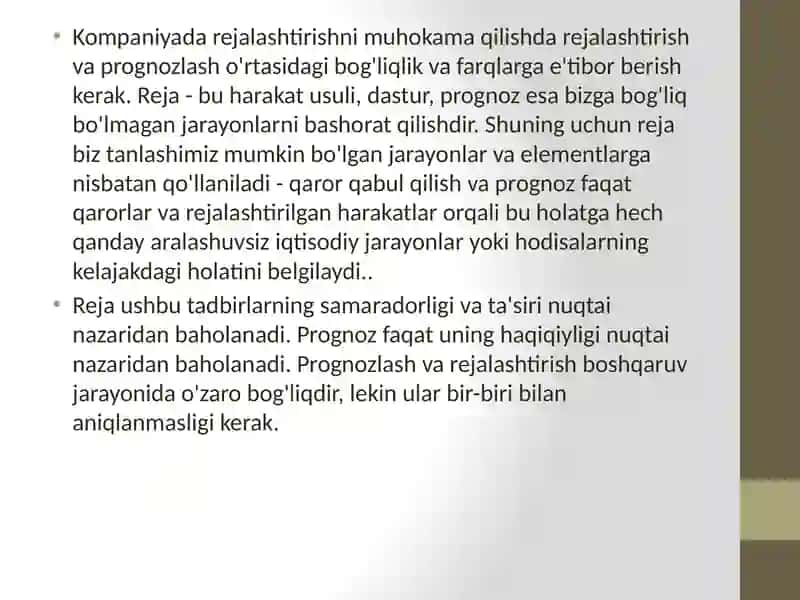Korxonadastrategik rejalashtirish muomolari 3