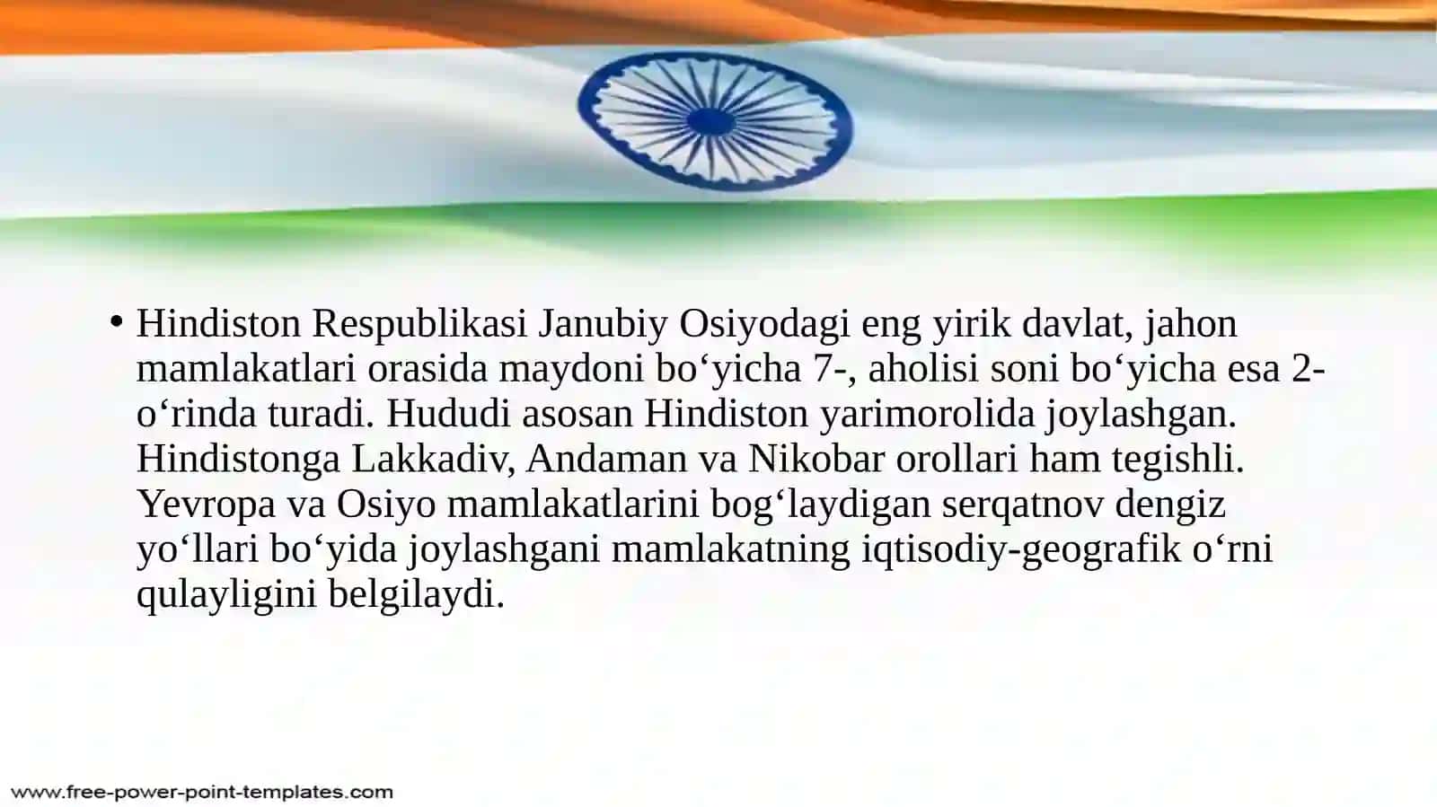 Hindiston Respublikasi 3