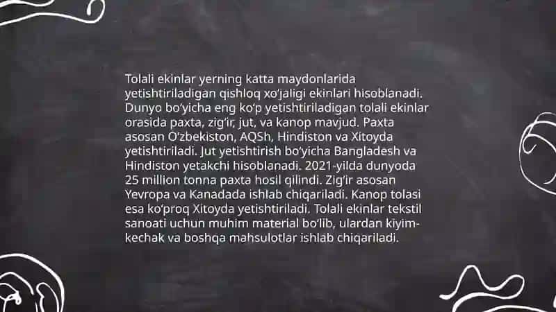 Tolali ekinlar 3