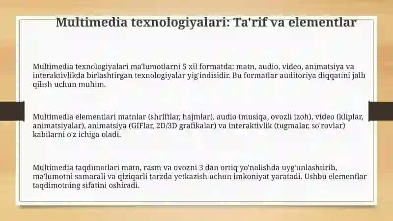 Multimedia texnologiyalari 3